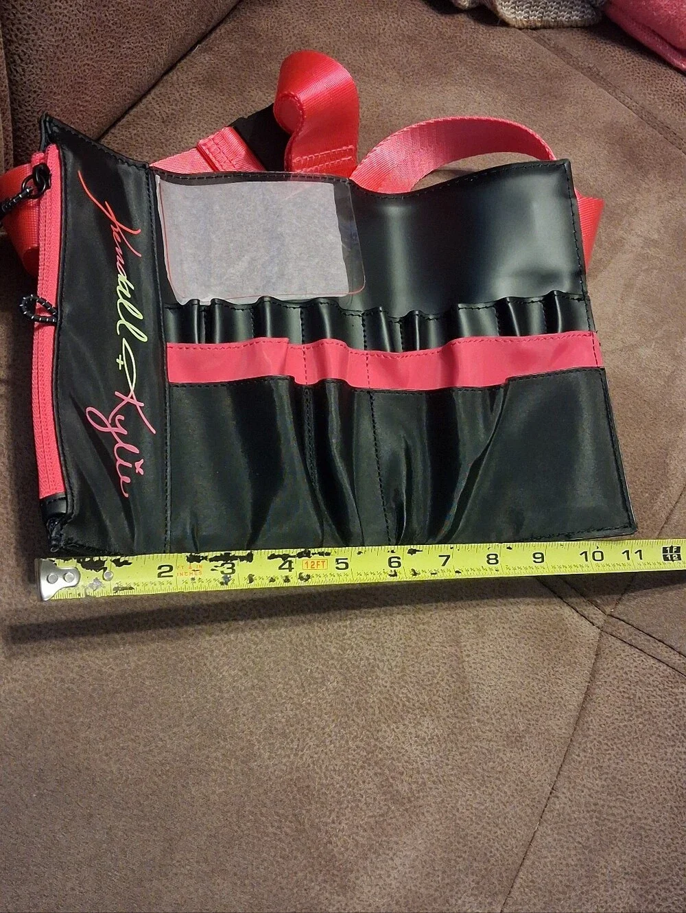 Kendall & Kylie Makeup Bag Brush Bag Fanny Pack Pink And Black